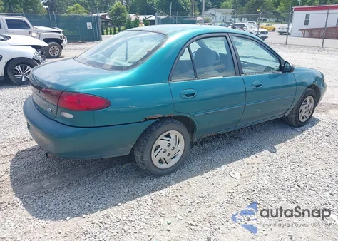 1997 Ford Escort Lx z USA, uszkodzony, nr VIN 1FALP13P8VW184766